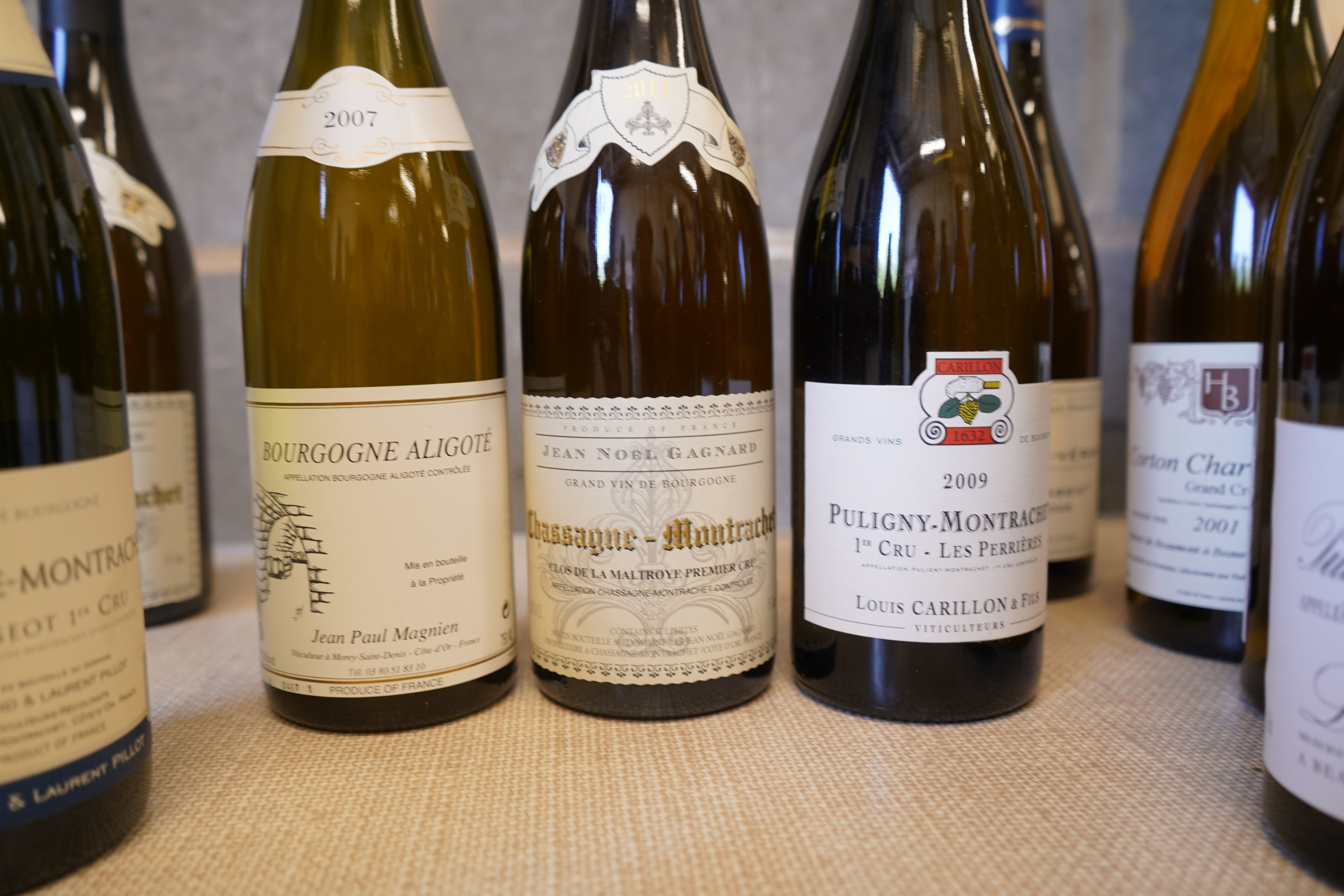 A mixed parcel of Burgundy wine